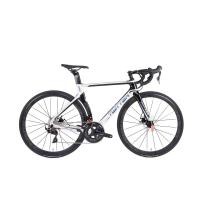 ราคา 2020 Twitter T10 Pro New Disc Brake เฟรมเซ็ต EPS Technology Fiber Carbon Nano เกียร์ Shimano 105 R7000 22 Speed ขาจาน 105 R7000 กะโหลกกลวง ล้อดุมแบริ่งรุ่น Retrospec Conquer 6.0 ขอบสูง 40 mm. (1831)