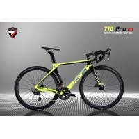 ราคา 2020 Twitter T10 Pro New Disc Brake เฟรมเซ็ต EPS Technology Fiber Carbon Nano เกียร์ Shimano 105 R7000 22 Speed ขาจาน 105 R7000 กะโหลกกลวง ล้อดุมแบริ่งรุ่น Retrospec Conquer 6.0 ขอบสูง 40 mm. (1832)