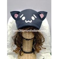 ราคา หมวกแฟชั่นหน้าแมวสีเทาเข้ม (คิ้วตก) (61)