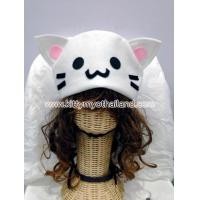 ราคา หมวกแฟชั่นหน้าแมวสีขาว (หน้าหนวดแมว) (63)