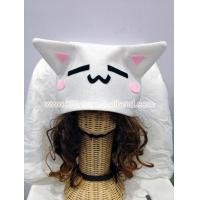 ราคา หมวกแฟชั่นหน้าแมวสีขาว (ทรงเหลี่ยม) (หน้าหลับ) (67)