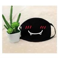 ราคา หน้ากากกันฝุ่น MASK [สีดำ] ผ้าปิดปาก ปิดจมูก emoji น่ารัก ผ้าปิดปากสีดำ ลายเขี้ยวแวมไพร์ (160)