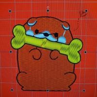 ราคา ลายปักการ์ตูน ปอมคาบกระดูก (2483)