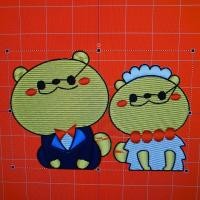 ราคา ลายปักการ์ตูน ปอมคู่เวดดิ้ง (2485)