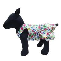 ราคา Dogtalog ชุดเดรสน้องหมา กระโปรงน้องหมา เสื้อหมา เสื้อสุนัข เสื้อหมาน่ารักๆ ลายดอกไม้ แบบลาย (2528)