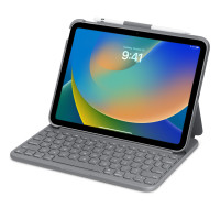 ราคา Logitech Slim Folio Keyboard สำหรับ iPad (ชิป A16) (HQEX2PA/A)