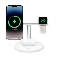 ราคา แท่นชาร์จ Belkin BoostCharge Pro 3-in-1 Magnetic (HRGH2TH/A)