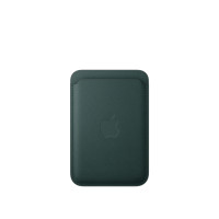 ราคา Apple เคสผ้า FineWoven แบบกระเป๋าสตางค์สำหรับ iPhone พร้อม MagSafe - สีเขียวเข้ม (MA6Y4FE/A)