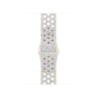 ราคา Apple สาย Nike Sport Band สี Pure Platinum 40 มม. ขนาด S/M (MC1V4FE/A)