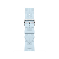 ราคา Apple Watch Hermès - สายแบบ Simple Tour Kilim สี Bleu Acier 42 มม. (MDFF4FE/A)