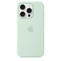 ราคา Apple เคสซิลิโคนสำหรับ iPhone 16 Pro พร้อม MagSafe - สีเขียวอความารีน (MDG04FE/A)