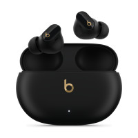 ราคา Beats Studio Buds + หูฟังตัดเสียงรบกวนแบบไร้สายที่แท้จริง — สีดำ/ทอง (MQLH3PA/A)