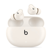 ราคา Beats Studio Buds + หูฟังตัดเสียงรบกวนแบบไร้สายที่แท้จริง — สี‍‍‍ขาวครีม (MQLJ3PA/A)