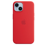 ราคา Apple เคสซิลิโคนสำหรับ iPhone 14 พร้อม MagSafe - รุ่น (PRODUCT)RED (MW5U3FE/A)