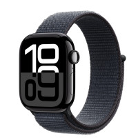 ราคา Apple Watch Series 10 รุ่น GPS + Cellular | ตัวเรือนอะลูมิเนียม สีดำเจ็ทแบล็ค 42 มม. | สายแบบ Sport Loop สีม่วงน้ำหมึก (MWX83SA/A)
