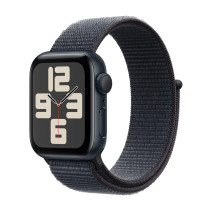 ราคา Apple Watch SE รุ่น GPS | ตัวเรือนอะลูมิเนียม สีมิดไนท์ 40 มม. | สายแบบ Sport Loop สีม่วงน้ำหมึก (MXEA3SA/A)