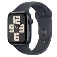 ราคา Apple Watch SE รุ่น GPS | ตัวเรือนอะลูมิเนียม สีมิดไนท์ 44 มม. | สายแบบ Sport Band สีมิดไนท์ ขนาด M/L (MXEK3SA/A)