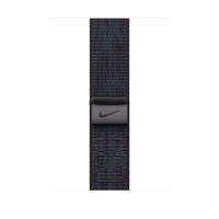 ราคา Apple สาย Nike Sport Loop สี Black/Blue 46 มม. (MYJD3FE/A)