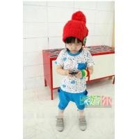 ราคา ชุดเด็ก เสื้อ พร้อมกางเกงสีฟ้า 100 110 120 130 140 ไซส์ 130 (1282)