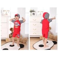 ราคา *//*ชุดว่ายน้ำเด็ก ลาย McQueen(บอดี้สูทสีแดง)ไซส์ 4T(110) 5T(120) 6T(L130) ไซส์ 2T(90) (9744)