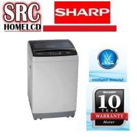 ราคา เครื่องซักผ้า SHARP ฝาบน ซัก 15 KG. Inverter รุ่น ES-W159T-SL (738)
