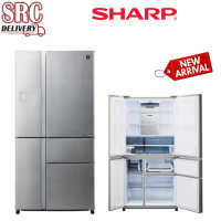 ราคา SHARP ตู้เย็น 4 ประตู ขนาด 24.4 คิว รุ่น SJ-FX850TP2-SL (980)