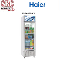 ราคา HAIER ตู้แช่เครื่องดื่ม 1 ประตู ขนาด 8.4 คิว รุ่น SC-240BC-V3 รับประกันคอมเพรสเซอร์ 5 ปี (990)