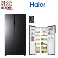 ราคา HAIER ตู้เย็น Side by Side ขนาด 19.7 คิว รุ่น HRF-SBS550 รับประกันคอมเพรสเซอร์ 10 ปี (929)