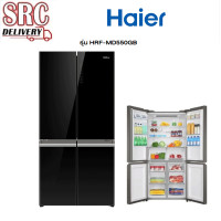 ราคา HAIER ตู้เย็น มัลติดอร์ 4 ประตู ขนาด 19.5 คิว รุ่น HRF-MD550GB ประตูกระจก (976)