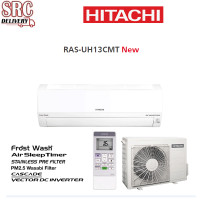 Hitachi Inverter เครื่องปรับอากาศระบบอินเวอร์เตอร์ติดผนัง 12200 BTU รุ่น RAS-UH13CMT/RAC-UH13CMT
