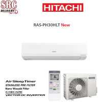 ราคา Hitachi เครื่องปรับอากาศ ขนาด 28,240 BTU รุ่น RAS-PH30HLT ระบบ Standard Inverter กรองฝุ่น PM 2.5***ราคาเฉพาะตัวเครื่องไม่รวมติดตั้ง (827)