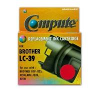 ราคา ตลับน้ำหมึกอิงค์เจ็ท คอมพิวท์ For BROTHER LC-39 (Magenta) (240)