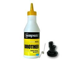 ราคา ผงหมึก+เฟือง BROTHER TN261/TN265C คอมพิวท์ Refill Toner (Cyan) (668)