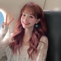 ราคา Long Full Wig - Wavy Pink - One Size (1114967969)