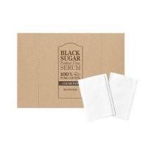 ราคา SKINFOOD - Black Sugar Perfect First Serum Pure Cotton Clear Pad 60 pcs (1099547341)