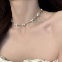 ราคา Natural Pearl Beaded Necklace 1 Pc - Off-White - One Size (1123293545)