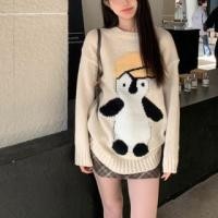 ราคา Crew Neck Penguin Sweater Off-White - One Size (1127327594)