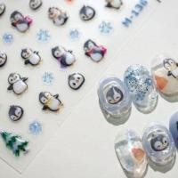 ราคา MAGICO - Penguin Nail Art Stickers M136 (Jelly) - One Size (1125565255)