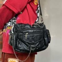 ราคา Panel Buckled Crossbody Tote Bag Tote Bag - Black - One Size (1128450676)