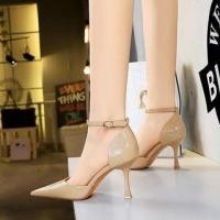 ราคา Pointed Toe Ankle Strap D'Orsay Pumps (1123192933)