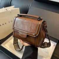 ราคา Faux Leather Satchel Bag (1127742028)