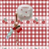 ราคา Cherry Samsung Buds Earphone Case Skin With Cherry Charm Pendant - White - Samsung Galaxy Buds Live / Buds Pro / Buds 2 (1128079575)