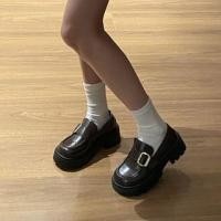 ราคา Buckled Platform Loafers (1127879452)