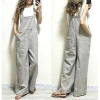 ราคา Plain Wide Leg Jumper Pants (1128257633)