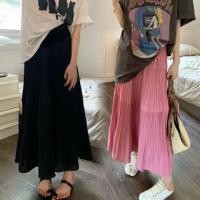 ราคา Maternity High Rise Plain Maxi A-Line Skirt (1128911904)