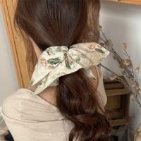 ราคา Floral Print Scrunchie Floral - Off-White & Green - One Size (1128973437)
