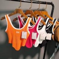 ราคา Lettering Contrast Trim Crop Tank Top (1129006151)
