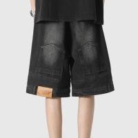 ราคา Mid Rise Applique Washed Denim Shorts (1129026986)