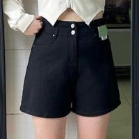 ราคา High Waist Applique Denim Shorts (1129075371)