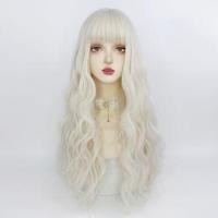 ราคา Long Full Wig - Wavy Off-White - One Size (1129071482)